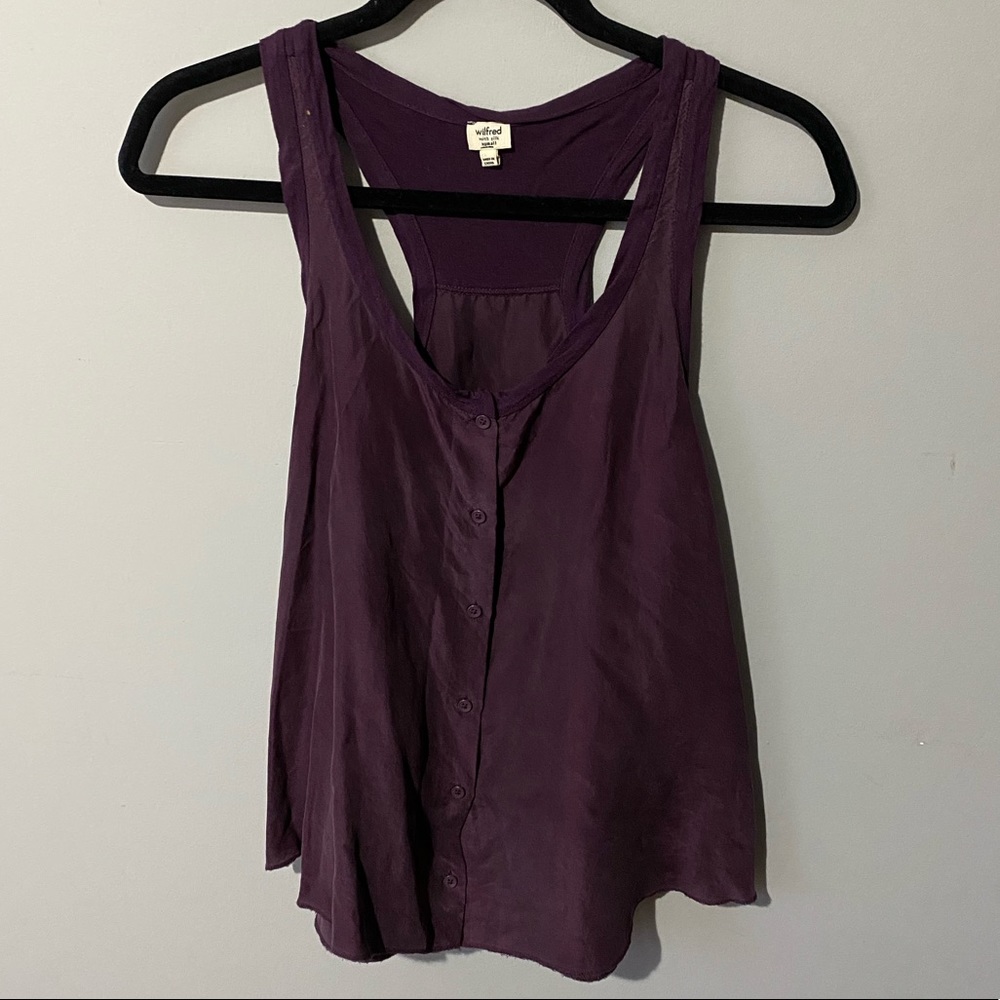 Aritzia Wilfred | Silk Top